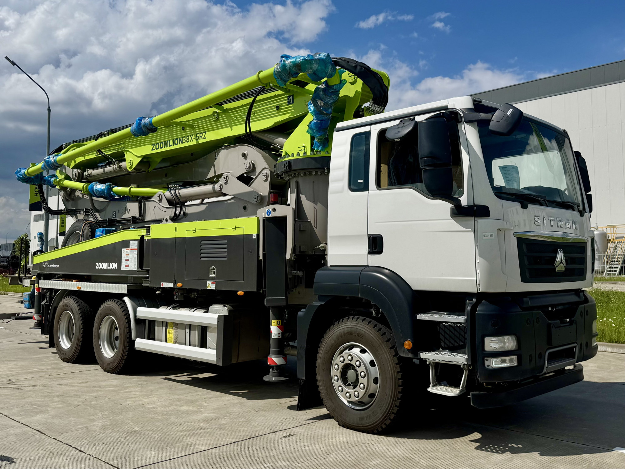 Автобетононасос Zoomlion 38X-5RZ