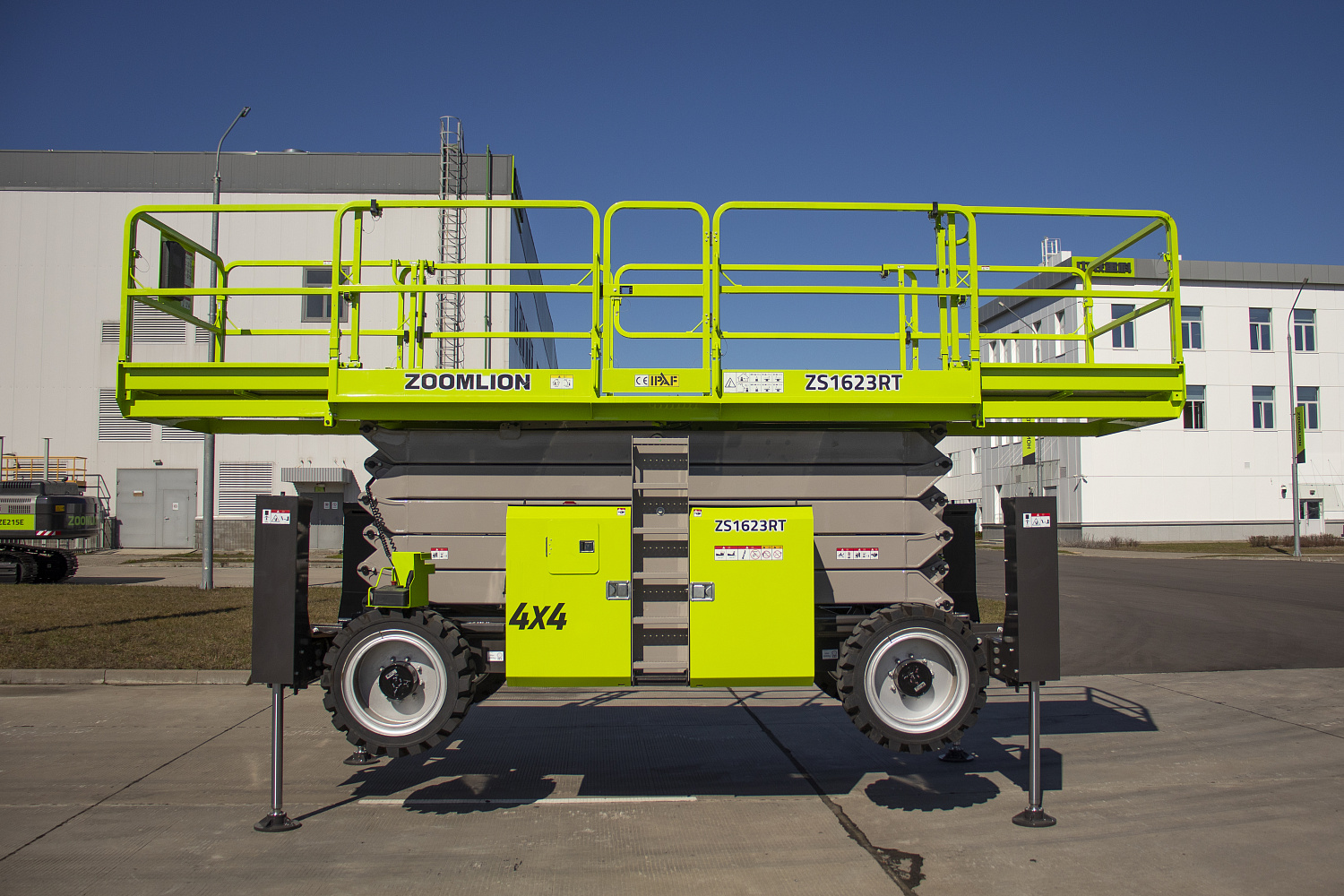 ДИЗЕЛЬНЫЙ НОЖНИЧНЫЙ ПОДЪЕМНИК ZS1623RT в наличии!