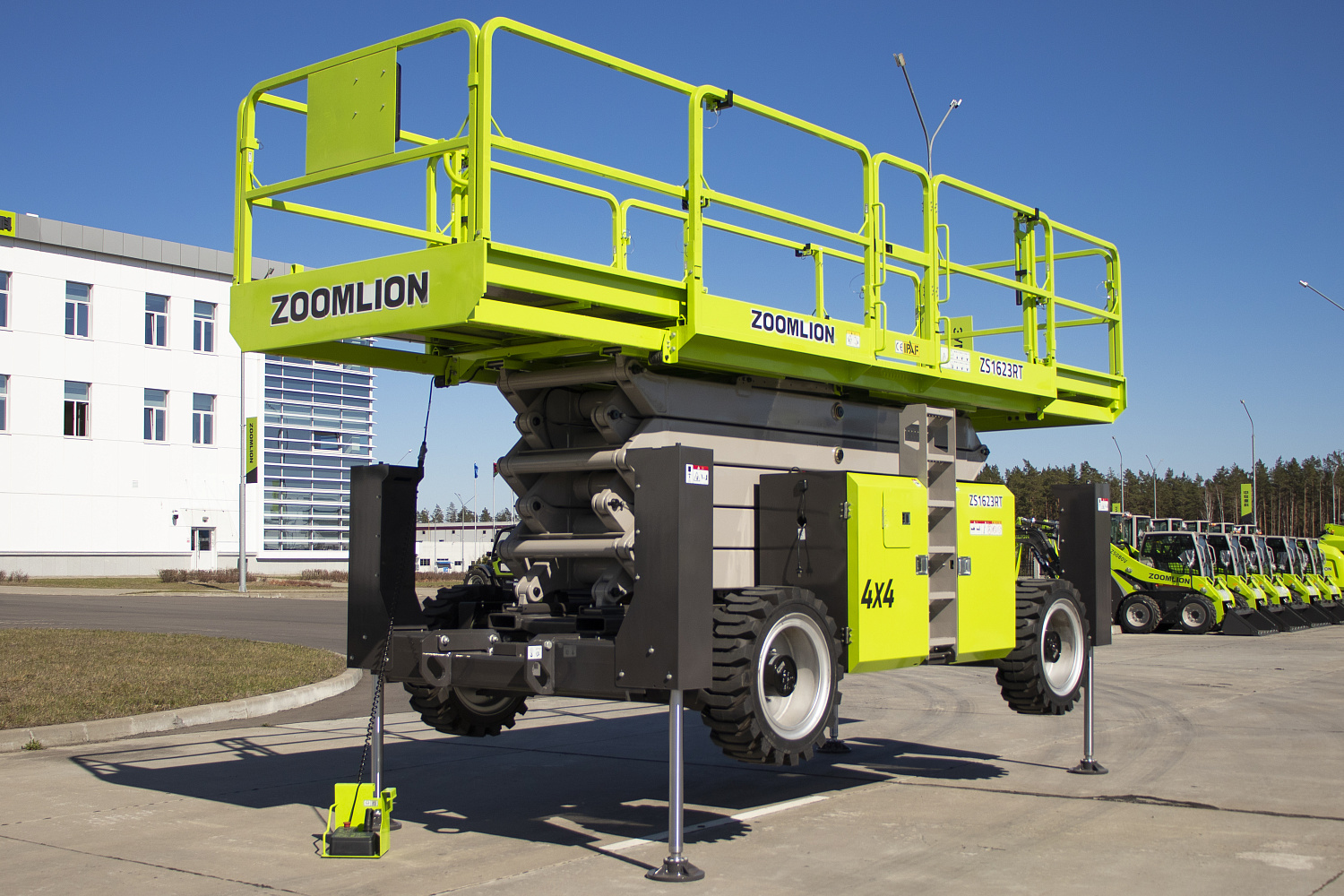 ДИЗЕЛЬНЫЙ НОЖНИЧНЫЙ ПОДЪЕМНИК ZS1623RT в наличии!